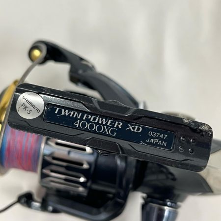  SHIMANO シマノ スピニングリール 17ツインパワーXD 4000XG キズ有 03747