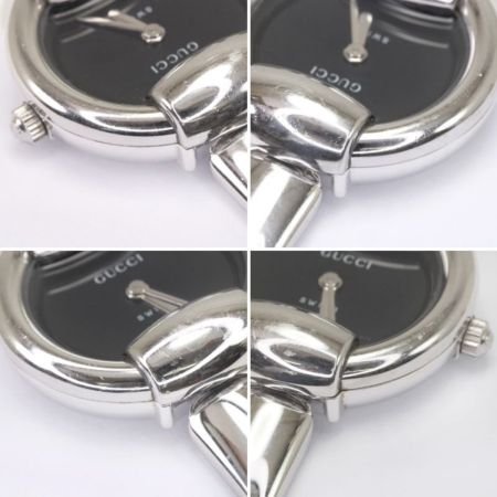  GUCCI グッチ 腕時計 ステンレススチール バングル 1400L