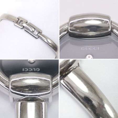  GUCCI グッチ 腕時計 ステンレススチール バングル 1400L