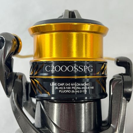  SHIMANO シマノ スピニングリール 17ソアレCI4+ C2000SSPG パーツ浮きあり 03716