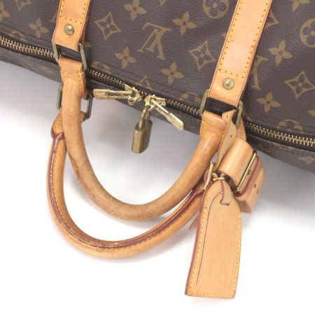  LOUIS VUITTON ルイヴィトン  ボストンバッグ モノグラム キーポル55 パドロック有鍵無 M41424