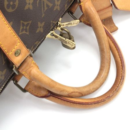  LOUIS VUITTON ルイヴィトン  ボストンバッグ モノグラム キーポル55 パドロック有鍵無 M41424