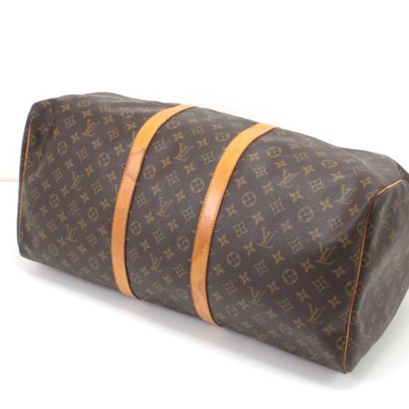  LOUIS VUITTON ルイヴィトン  ボストンバッグ モノグラム キーポル55 パドロック有鍵無 M41424