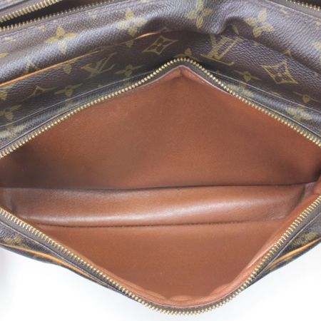  LOUIS VUITTON ルイヴィトン ショルダーバッグ モノグラム ナイル ポケットベタ ファスナータブ取れ M45244