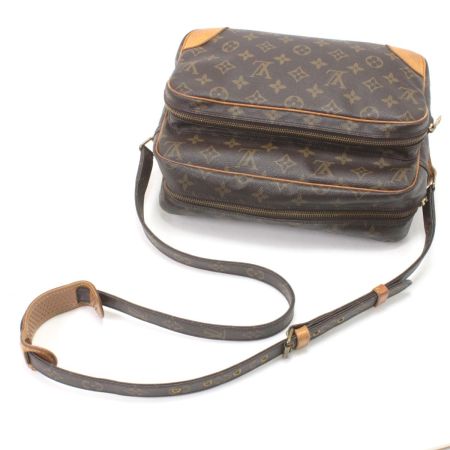  LOUIS VUITTON ルイヴィトン ショルダーバッグ モノグラム ナイル ポケットベタ ファスナータブ取れ M45244