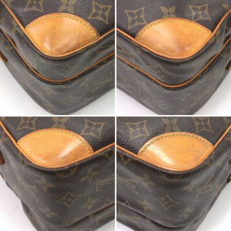 LOUIS VUITTON ルイヴィトン ショルダーバッグ モノグラム ナイル ポケットベタ ファスナータブ取れ M45244