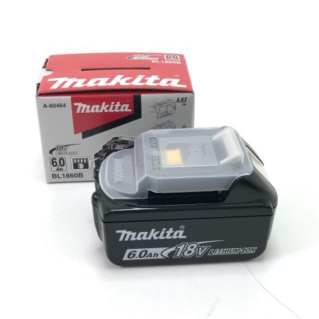  MAKITA マキタ バッテリー 18v 6.0Ah BL1860B ブラック
