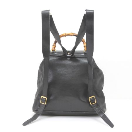  GUCCI グッチ リュック バンブー 003.2058.0016 ブラック