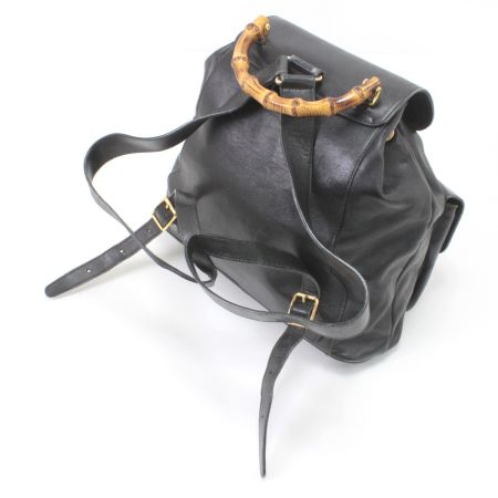  GUCCI グッチ リュック バンブー 003.2058.0016 ブラック