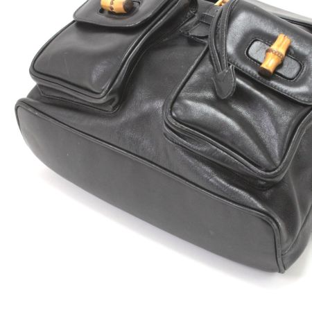  GUCCI グッチ リュック バンブー 003.2058.0016 ブラック