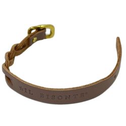 $$ IL BISONTE イルビゾンテ ORIGINAL LEATHER BRACELET 542230-0397 グレージュ Bランク