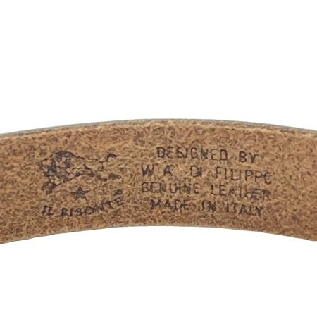  IL BISONTE イルビゾンテ ORIGINAL LEATHER BRACELET 542230-0397 グレージュ