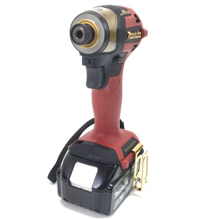 MAKITA マキタ LXT20周年記念カラー 充電式 インパクトドライバ TD173DGXPR 18V 6.0Ah プレミアムレッド TD173DGXPR プレミアムレッド
