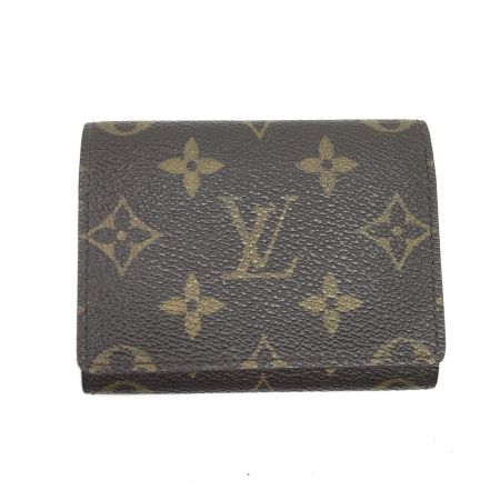 LOUIS VUITTON ルイヴィトン 名刺入れ モノグラム アンヴェロップ・カルト・ドゥ・ヴィジット 中ハガレ有 M62920
