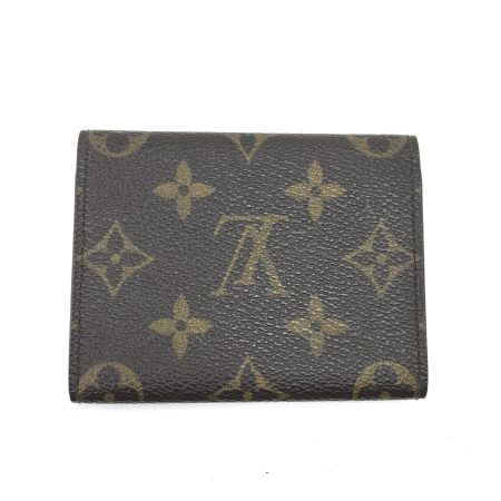  LOUIS VUITTON ルイヴィトン 名刺入れ モノグラム アンヴェロップ・カルト・ドゥ・ヴィジット 中ハガレ有 M62920