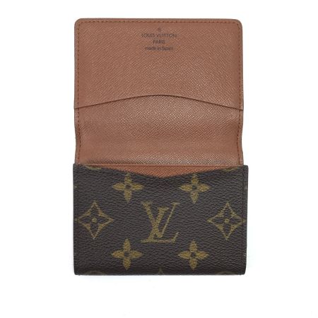  LOUIS VUITTON ルイヴィトン 名刺入れ モノグラム アンヴェロップ・カルト・ドゥ・ヴィジット 中ハガレ有 M62920