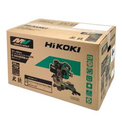 $$ HiKOKI ハイコーキ コードレス 卓上スライド丸のこ 36V 165mm C3606DRB（K）グリーン XPSZ 電池×1 充電器付 C3606DRB（K） グリーン Nランク