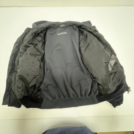 BALENCIAGA バレンシアガ ブルゾン Sサイズ P57 0025 00006 ブラック
