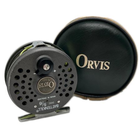  ORVIS バテンキル5/6Disk リールケース、替えスプール×2 