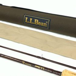 $$ L.L.Bean エルエルビーン フライロッド ロッドケース、ソックス ダブルL キズ有 Bランク