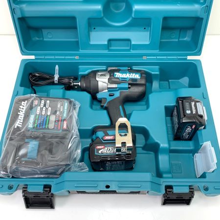  Makita マキタ  充電式 インパクトレンチ TW001GRDX 40V 2.5Ah バッテリ×2 充電器セット