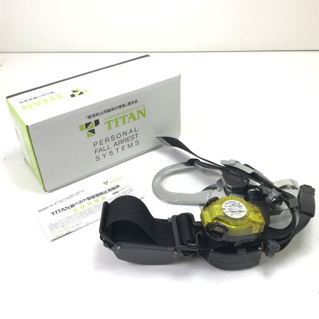  TITAN 胴ベルト型安全帯ダブルフック SLN505-RW-BL-M