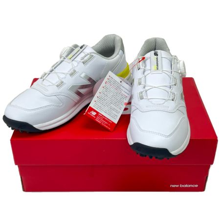  NEW BALANCE ニュー・バランス ゴルフシューズ 24.5cm UGBS996W ホワイト