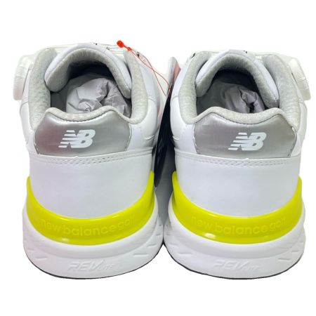  NEW BALANCE ニュー・バランス ゴルフシューズ 24.5cm UGBS996W ホワイト