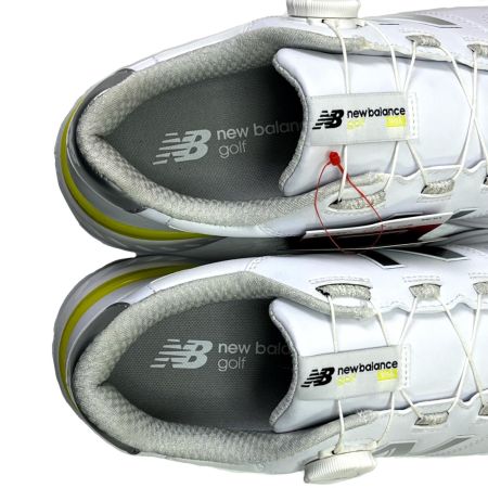  NEW BALANCE ニュー・バランス ゴルフシューズ 24.5cm UGBS996W ホワイト