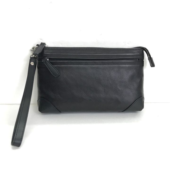 Somes Saddle ソメスサドル セカンドバッグ レザー ブラック - 中古