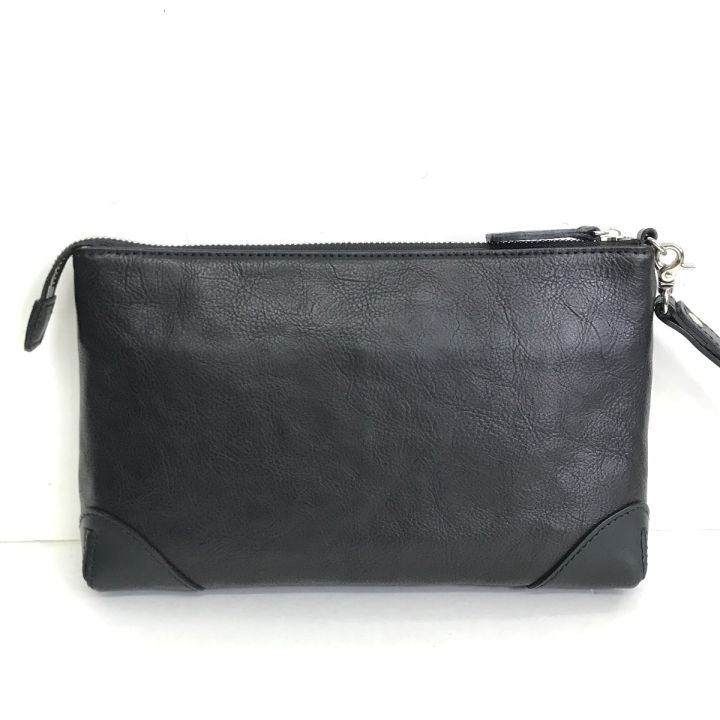 Somes Saddle ソメスサドル セカンドバッグ レザー ブラック - 中古