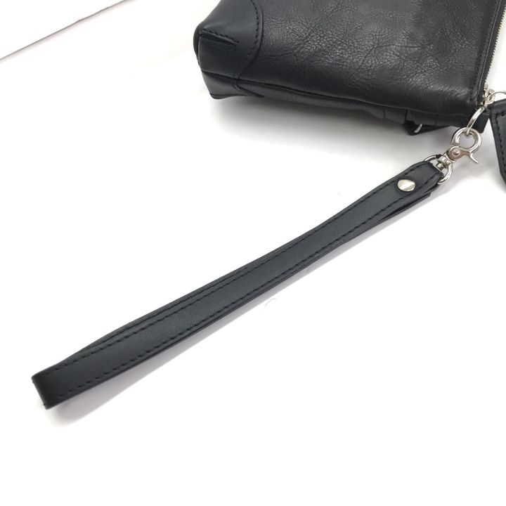 Somes Saddle ソメスサドル セカンドバッグ レザー ブラック - 中古