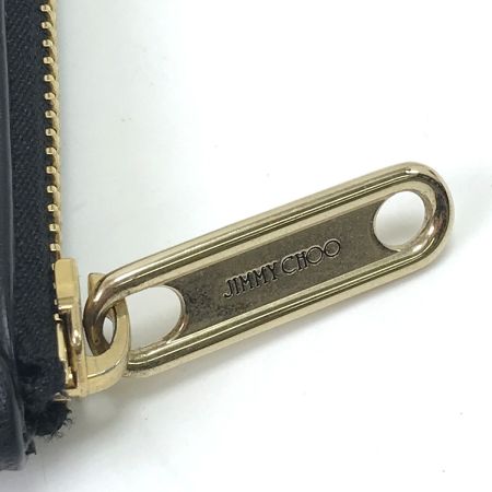  JIMMY CHOO ジミーチュウ ショルダーバッグ ロケットスタッズ 内部ヨゴレ有 ブラック