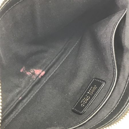  JIMMY CHOO ジミーチュウ ショルダーバッグ ロケットスタッズ 内部ヨゴレ有 ブラック