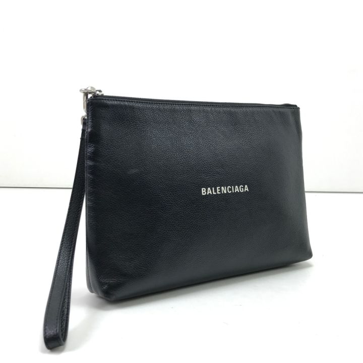BALENCIAGA バレンシアガ クラッチバッグ レザー 593315,1U90,V