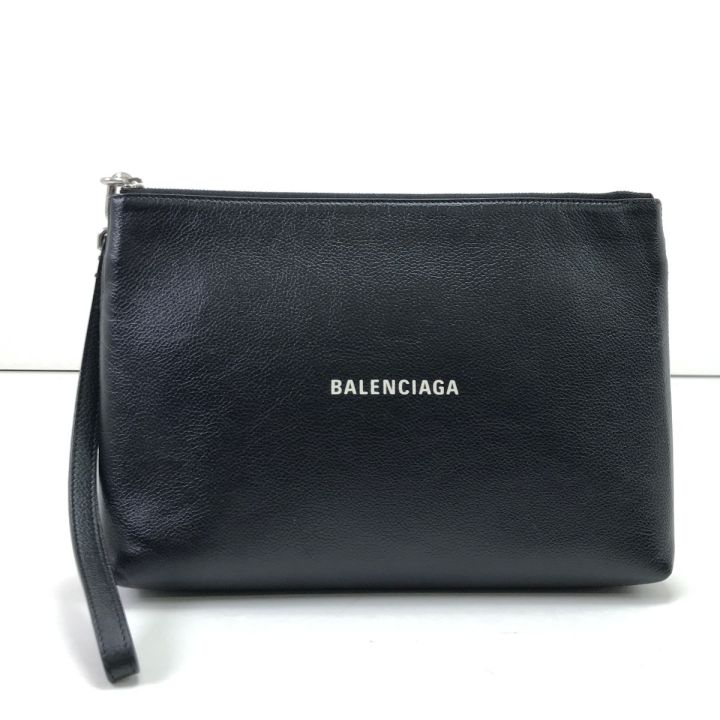 BALENCIAGA バレンシアガ クラッチバッグ レザー 593315,1U90,V
