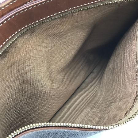  CELINE セリーヌ セカンドバッグ マカダム柄 ブラウン
