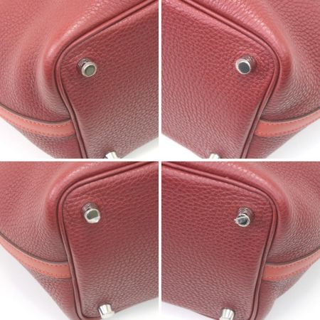 HERMES エルメス ピコタンロック18 パドロック&キー付 2015 レッド