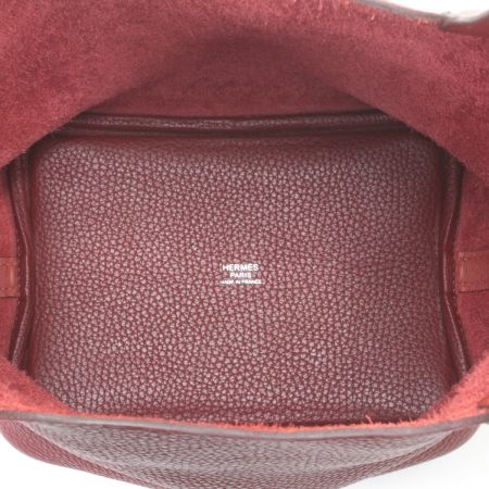 HERMES エルメス ピコタンロック18 パドロック&キー付 2015 レッド