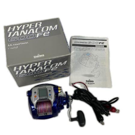  DAIWA ダイワ 電動リール ハイパータナコン 600Fe ケーブル付 やや傷や汚れあり 801387