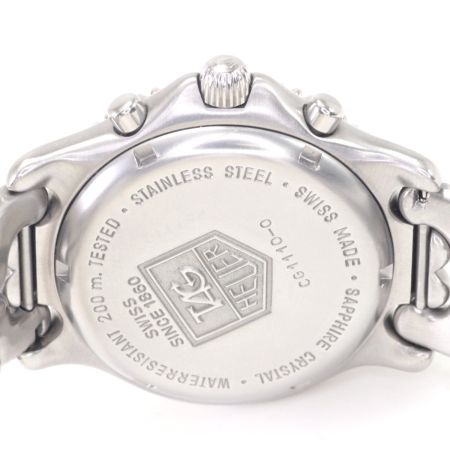 TAG HEUER タグホイヤー 腕時計 セル クォーツ 本体のみ ステンレススチール ブラック プロフェッショナル DN CG1110-0