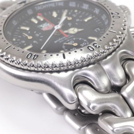 TAG HEUER タグホイヤー 腕時計 セル クォーツ 本体のみ ステンレススチール ブラック プロフェッショナル DN CG1110-0