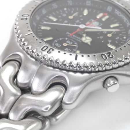 TAG HEUER タグホイヤー 腕時計 セル クォーツ 本体のみ ステンレススチール ブラック プロフェッショナル DN CG1110-0