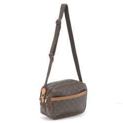 $$ LOUIS VUITTON ルイヴィトン ショルダーバッグ モノグラム リポーターPM M45254 Cランク