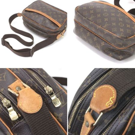  LOUIS VUITTON ルイヴィトン ショルダーバッグ モノグラム リポーターPM M45254