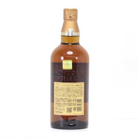 【北海道内限定発送】 SUNTORY サントリー  シングルモルトウイスキー 山崎 12年 700ml 43度 未開栓
