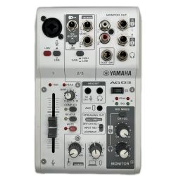 $$ YAMAHA ヤマハ AG03MK2 ミキサー やや傷や汚れあり Bランク