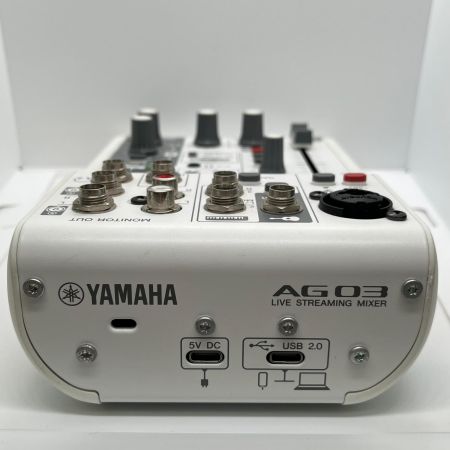  YAMAHA ヤマハ AG03MK2 ミキサー やや傷や汚れあり