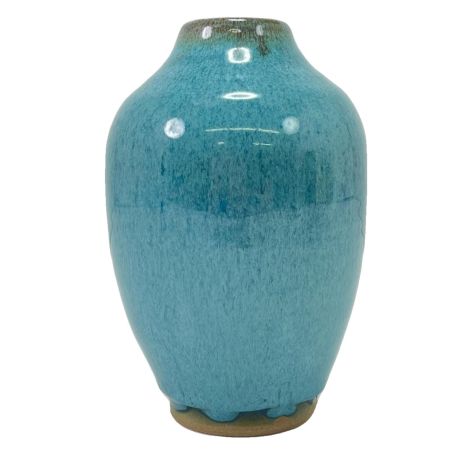  小樽窯 陶磁器 花瓶 19cm