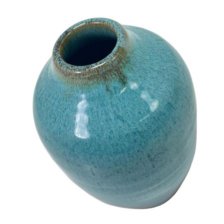  小樽窯 陶磁器 花瓶 19cm